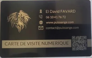 Carte de visite Métal Numérique – Image 2